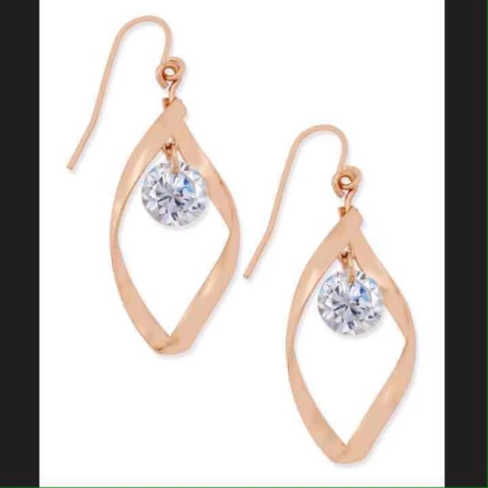 Charter Club Rose-Gold Earrings